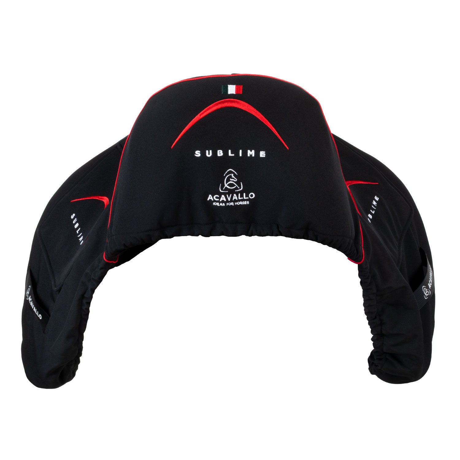 Funda de sillín sublime jumping Acavallo - Negro