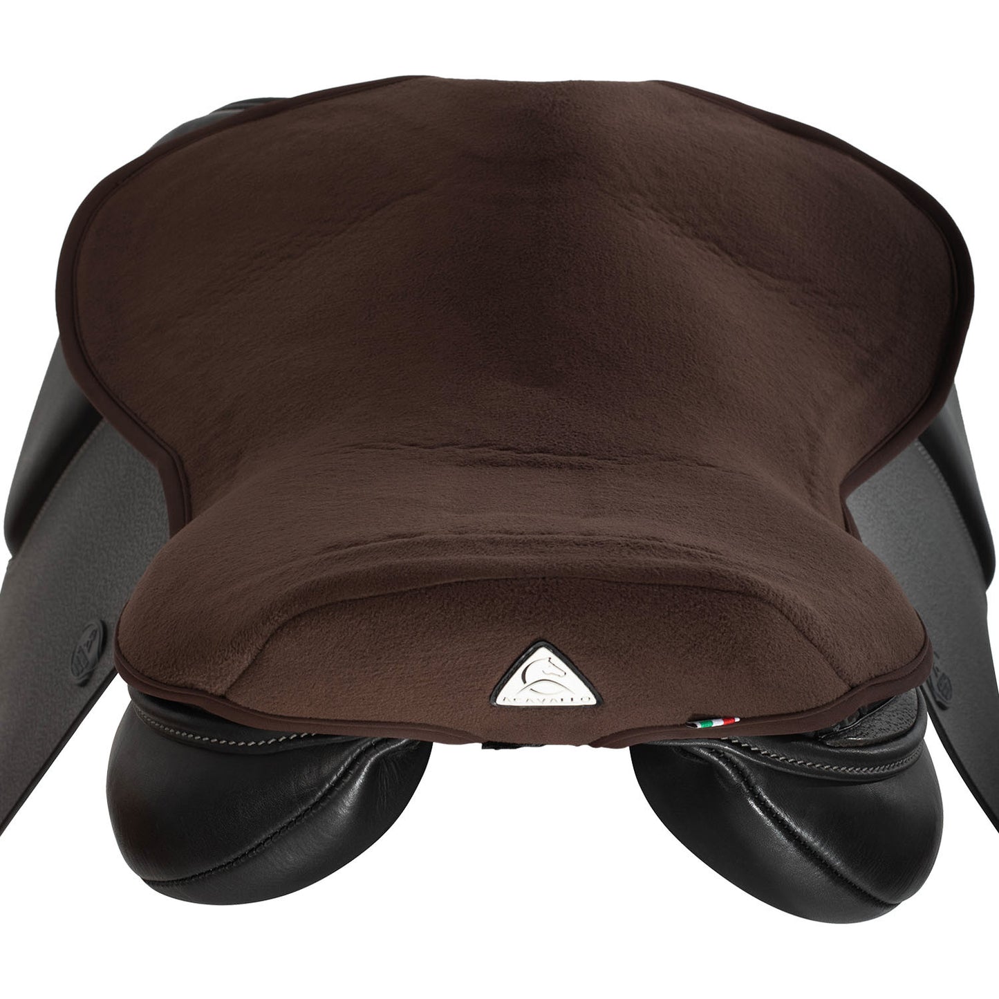 Cubreasiento pony salto Gel-In Classic Standard Dri-Lex Acavallo - Marrón