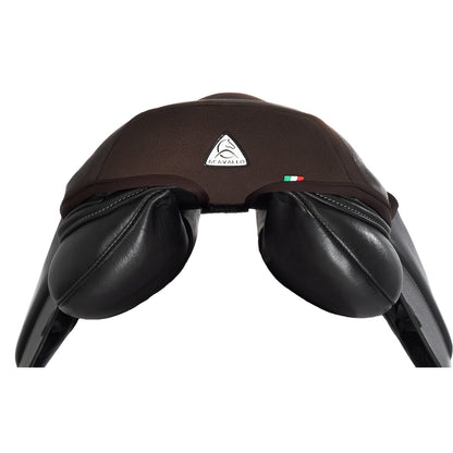 Funda de silla pony salto gel-out Classic estándar Dri-Lex 10mm Acavallo - Marrón