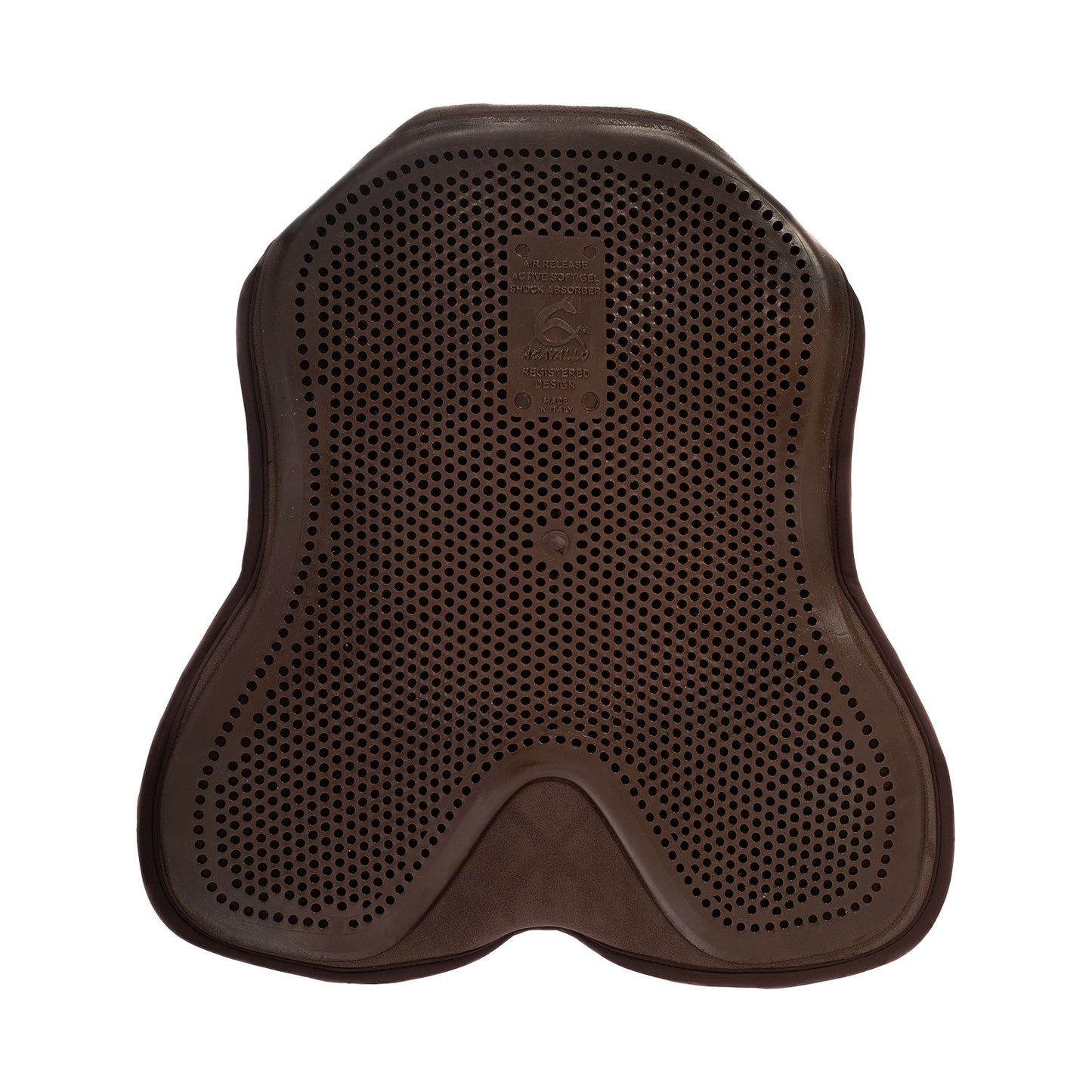 Funda de silla pony salto gel-out Classic estándar Dri-Lex 10mm Acavallo - Marrón