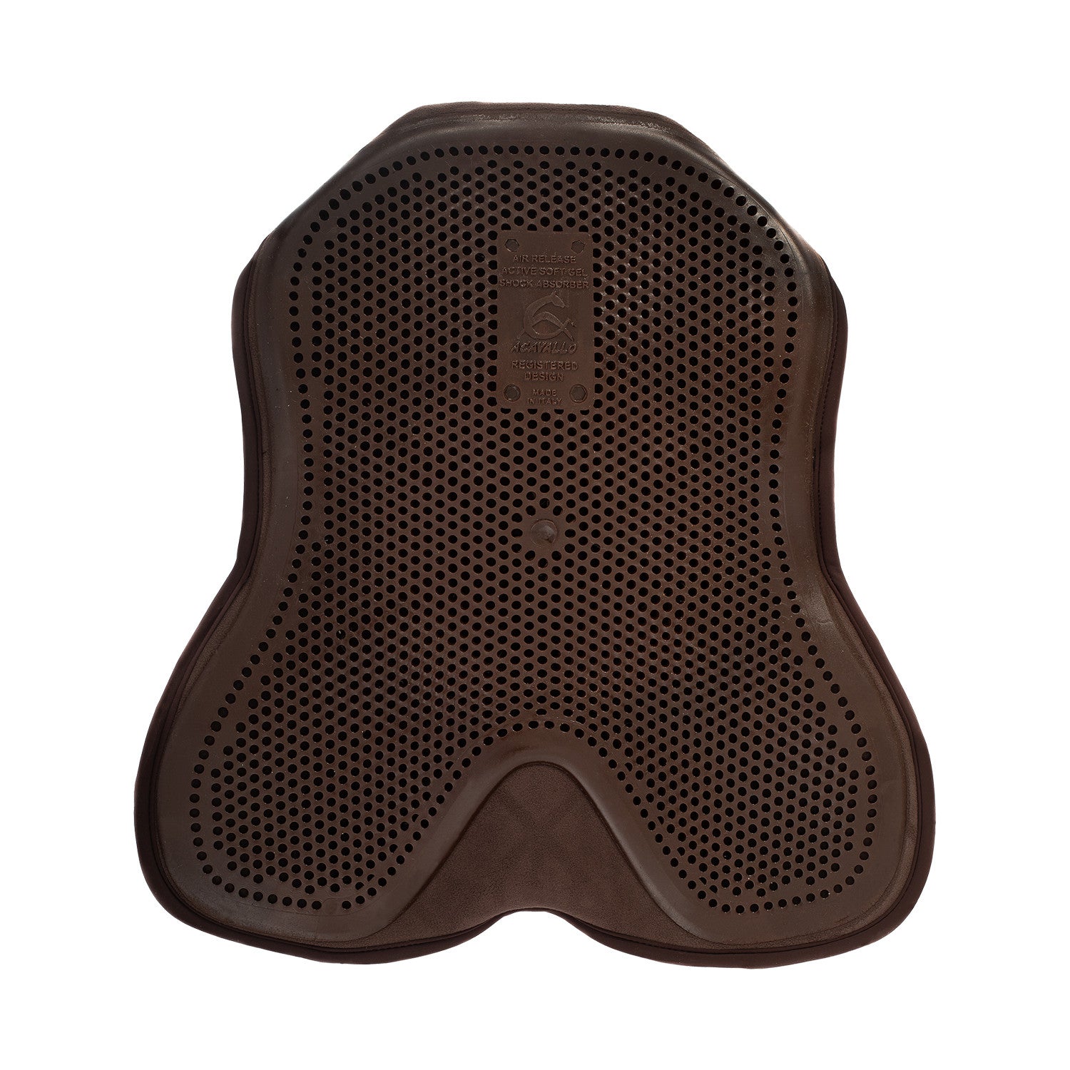 Funda de silla pony salto gel-out Classic estándar Dri-Lex 10mm Acavallo - Marrón