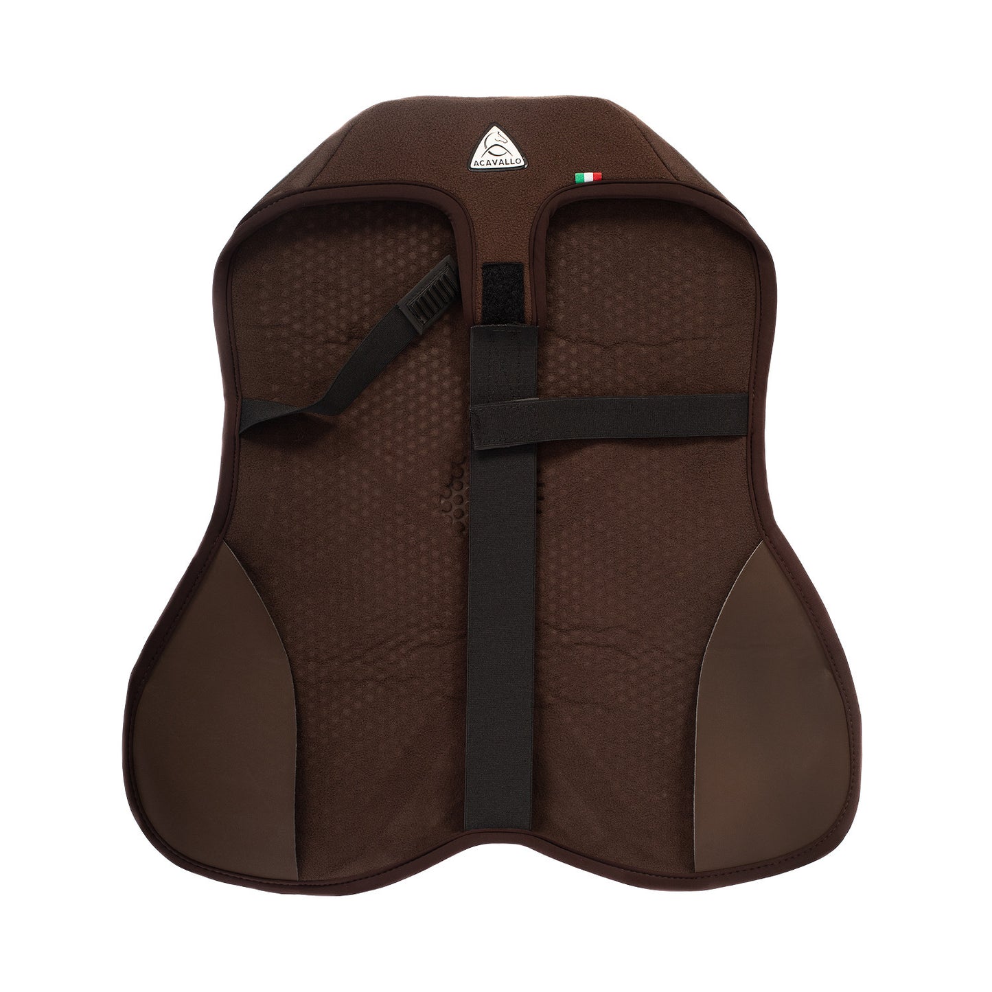 Funda de silla pony salto gel-out Classic estándar Dri-Lex 10mm Acavallo - Marrón
