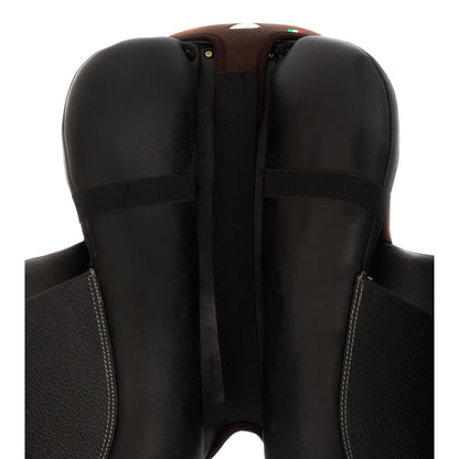 Funda de silla pony salto gel-out Classic estándar Dri-Lex 10mm Acavallo - Marrón