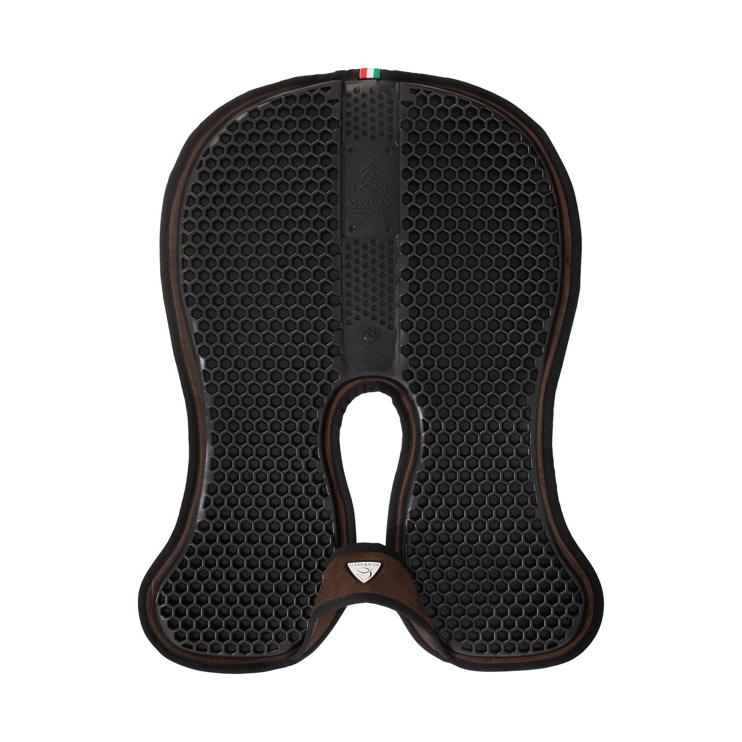 Compensador SP WFS gamuza gel hexagonal plano Acavallo - Marrón