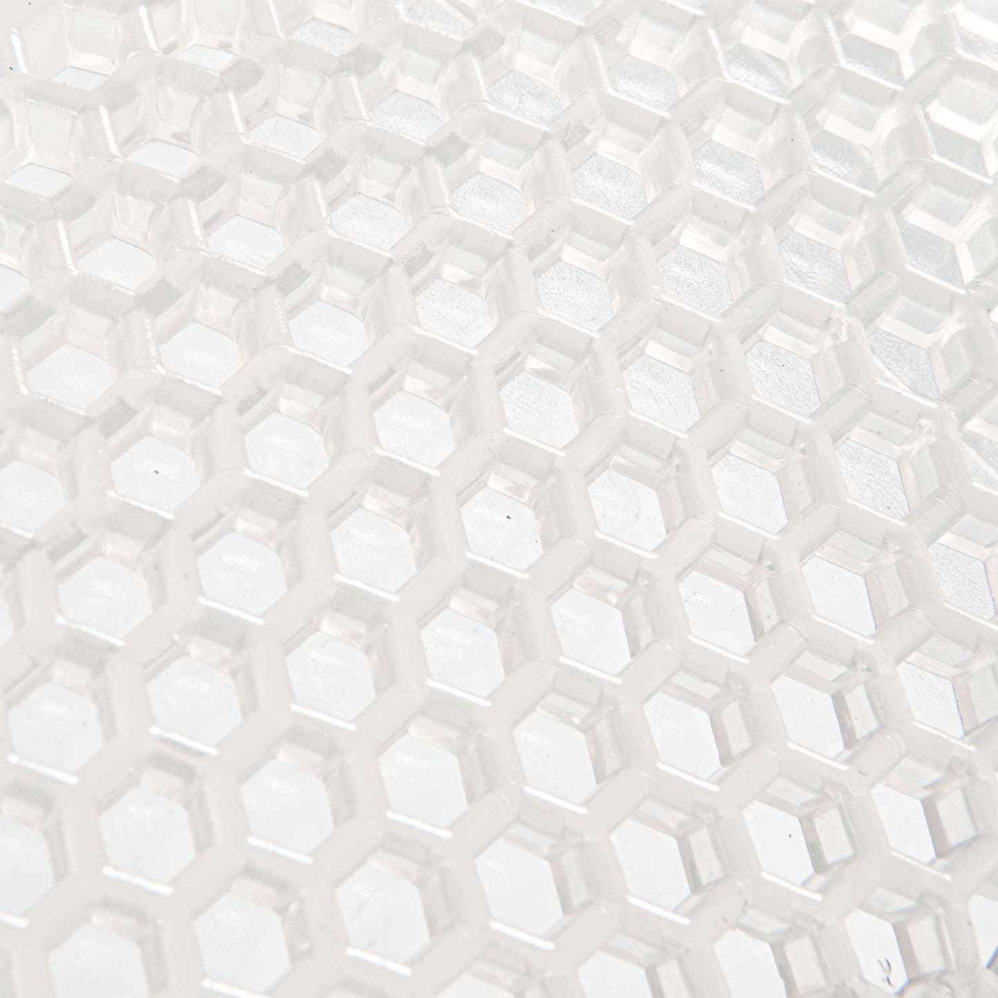 Gel NS hexagonal plano Acavallo - Transparente