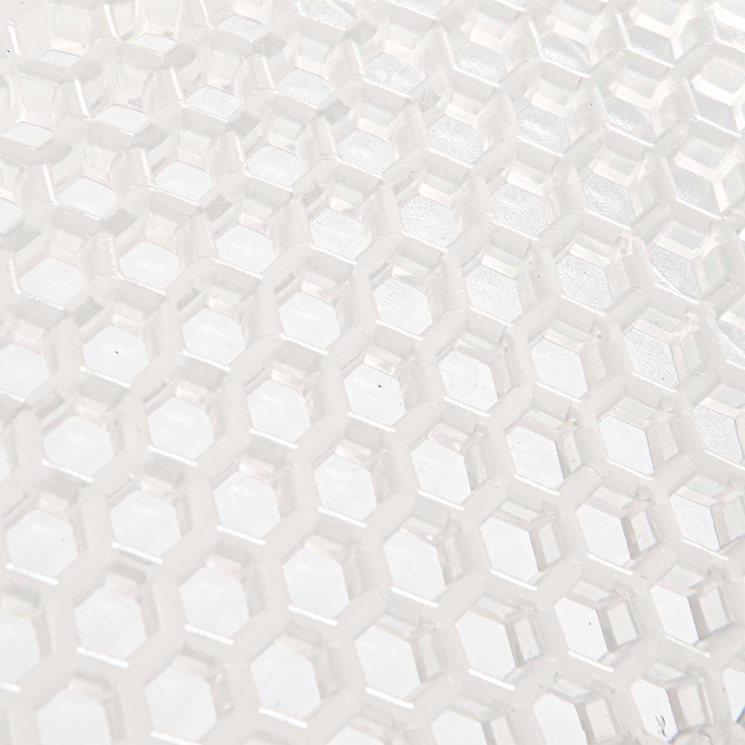 Gel NS hexagonal plano Acavallo - Transparente
