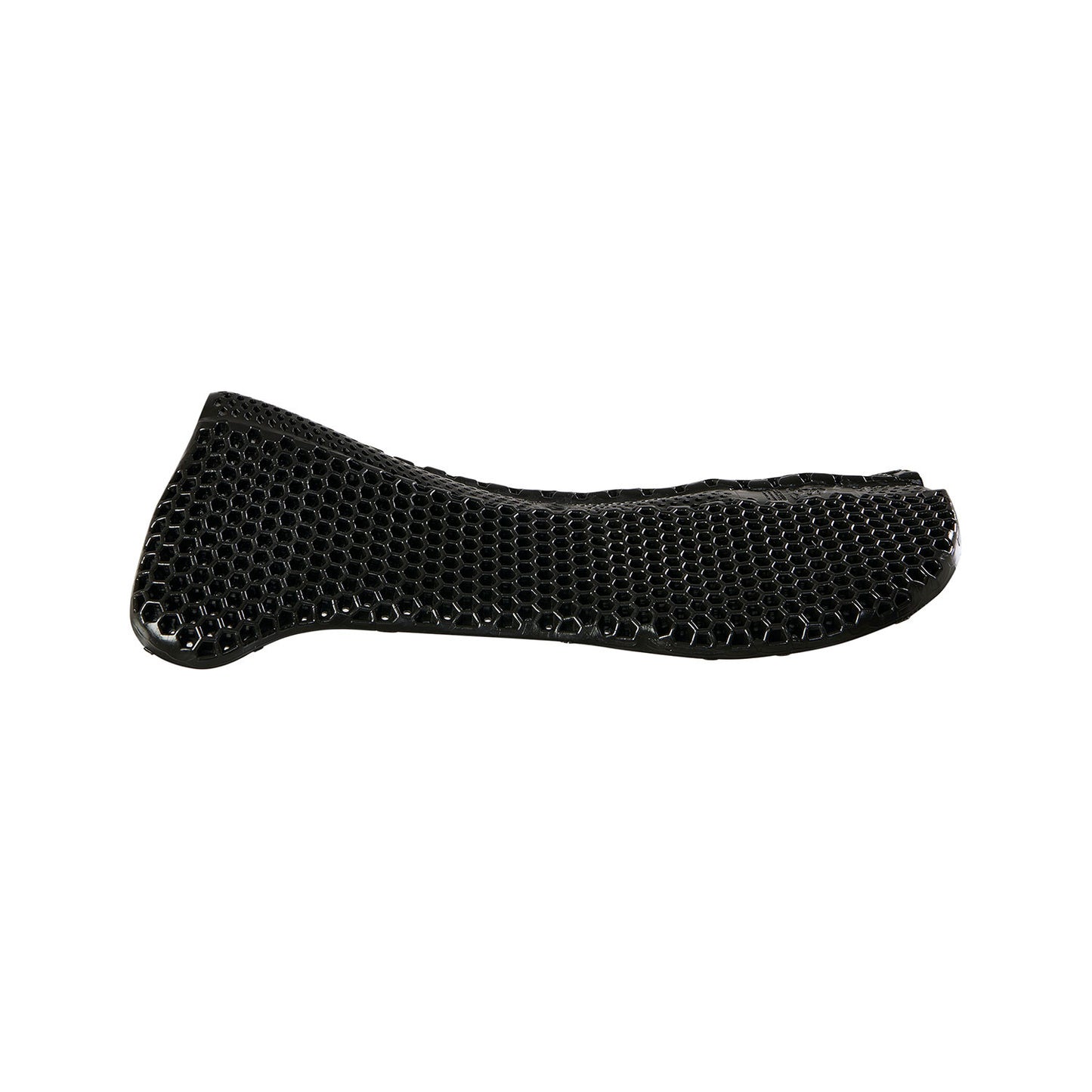 Gel NS hexagonal perforado plano Acavallo - Negro