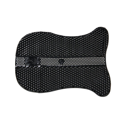 Gel NS hexagonal perforado plano Acavallo - Negro