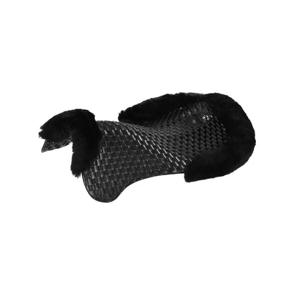Compensador Gel Respira Air Release alza trasera insertos de cordero Acavallo - Negro
