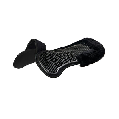 Compensador MF-S WFS con gamuza de oveja posterior, gel hexagonal, alza delantera Acavallo