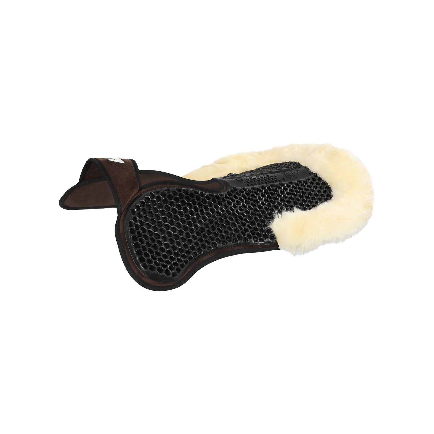 Compensador SP WFS con gamuza de oveja trasera gel Hexagonal Flat Acavallo