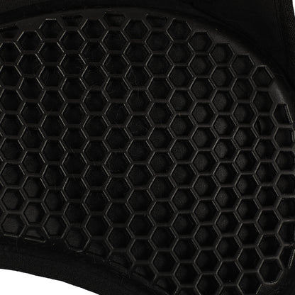 Compensador SP WFS con gamuza de oveja trasera gel Hexagonal Flat Acavallo - Negro