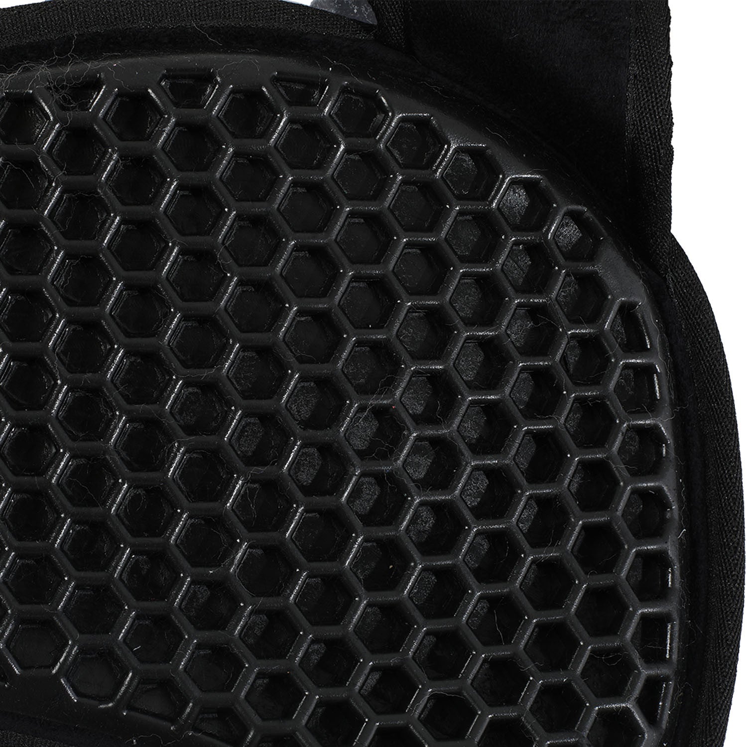 Compensador SP WFS con gamuza de oveja trasera gel Hexagonal Flat Acavallo - Negro