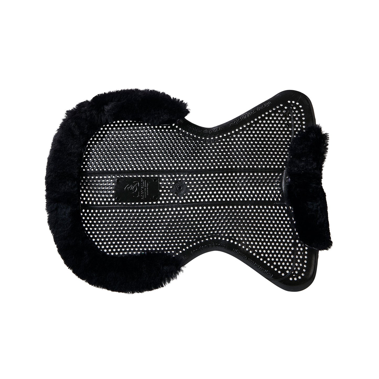 Gel NS-S Classic-S 1/2 recorte plano Acavallo - Negro