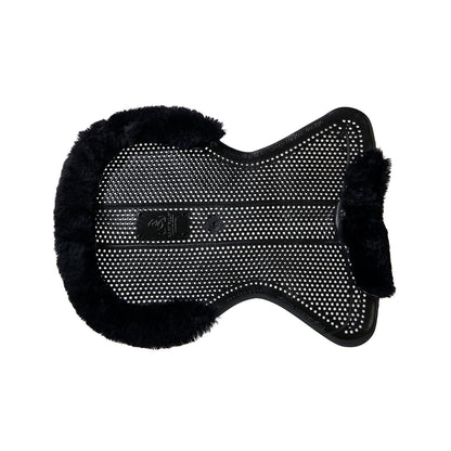 Gel NS-S Classic-S 1/2 recorte plano Acavallo - Negro