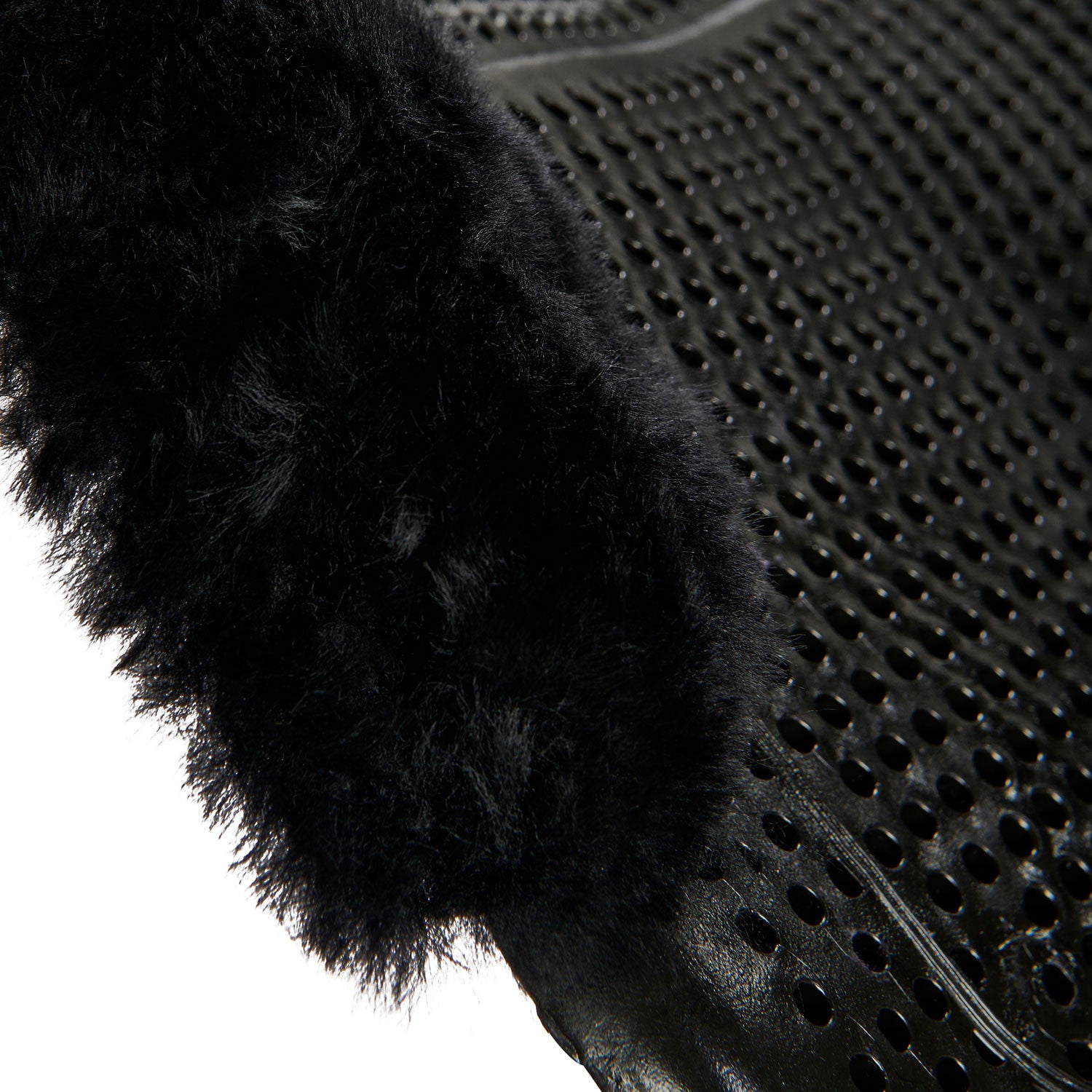 Gel NS-S Classic-S 1/2 recorte plano Acavallo - Negro