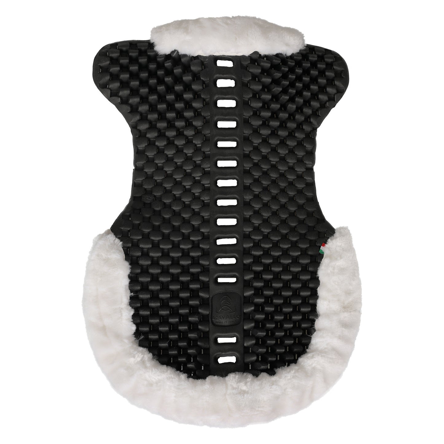 Compensador Piuma-FS respira-FS cut-out eva alza delantero trasero Acavallo - Eco-Wool White