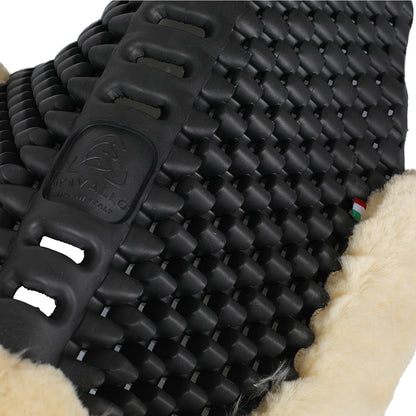 Compensador Piuma-FS respira-FS cut-out eva alza delantero trasero Acavallo - Eco-Wool Natural