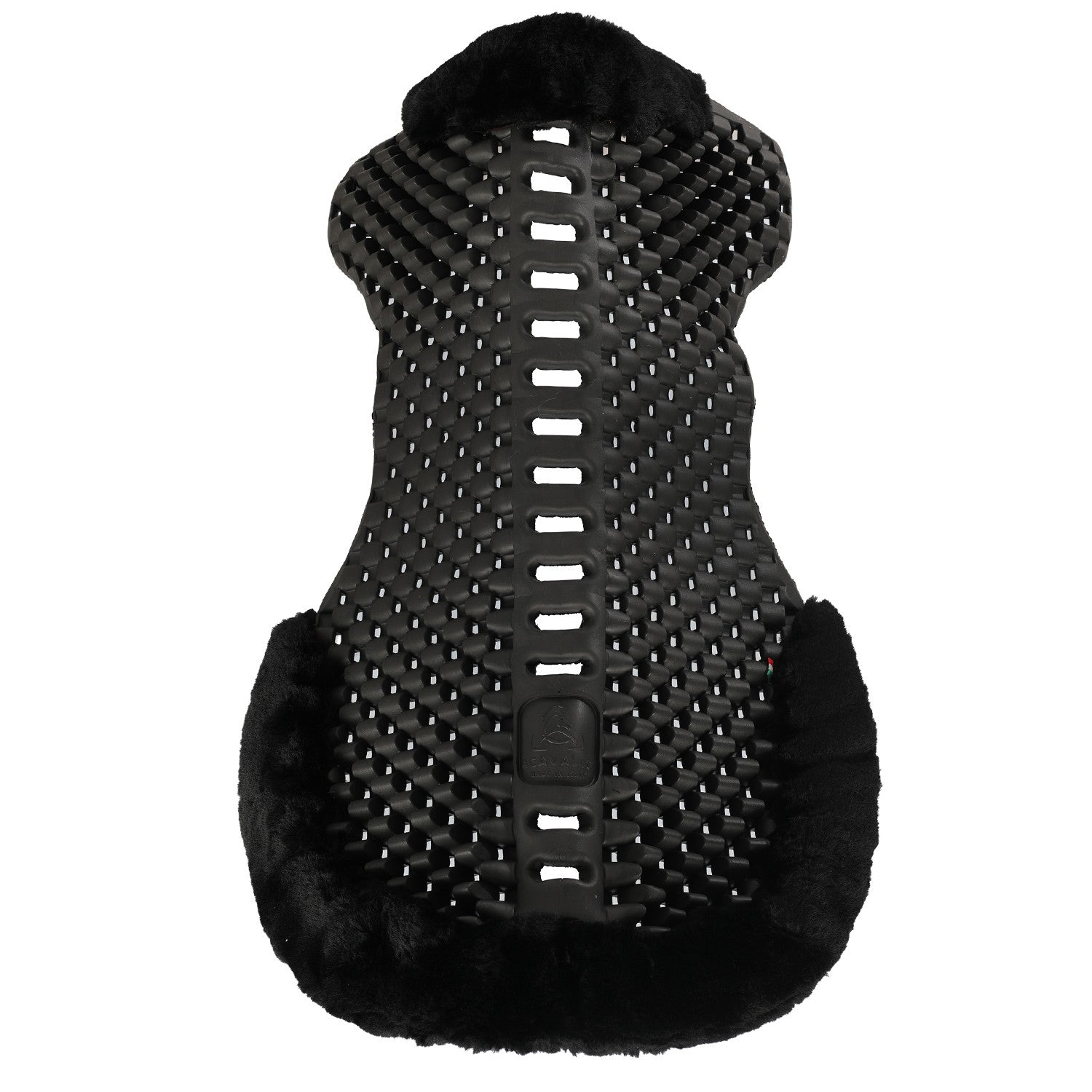 Compensador Piuma-FS respira-FS cut-out eva alza delantero trasero Acavallo - Eco-Wool Black