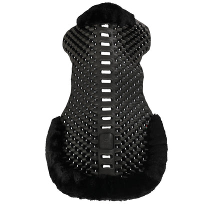 Compensador Piuma-FS respira-FS cut-out eva alza delantero trasero Acavallo - Eco-Wool Black