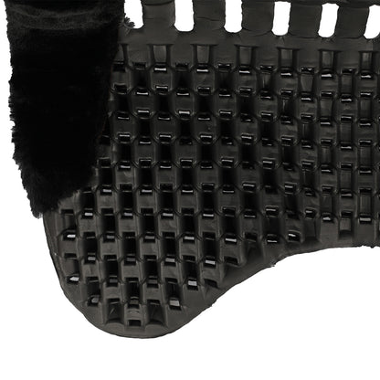 Compensador Piuma-FS respira-FS cut-out eva alza delantero trasero Acavallo - Eco-Wool Black