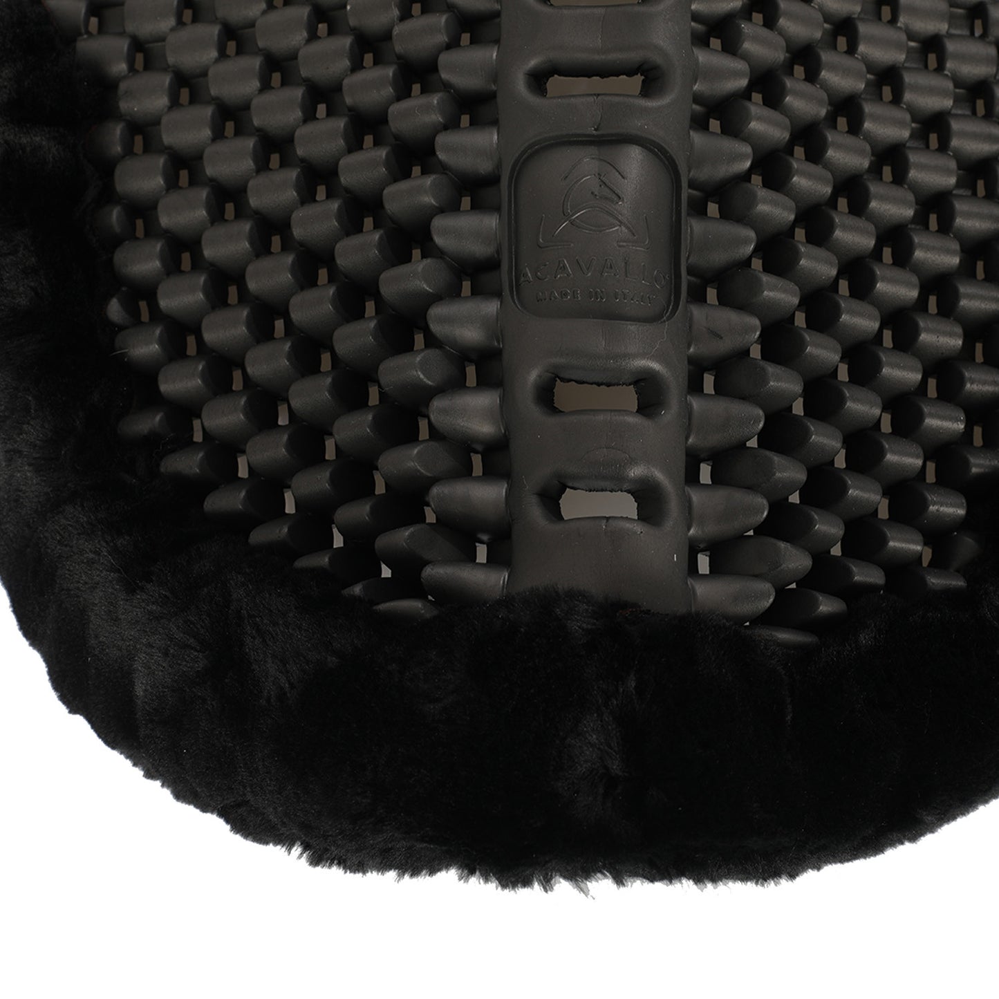 Compensador Piuma-FS respira-FS cut-out eva alza delantero trasero Acavallo - Eco-Wool Black