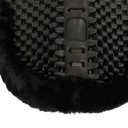 Compensador Piuma-FS respira-FS cut-out eva alza delantero trasero Acavallo - Eco-Wool Black