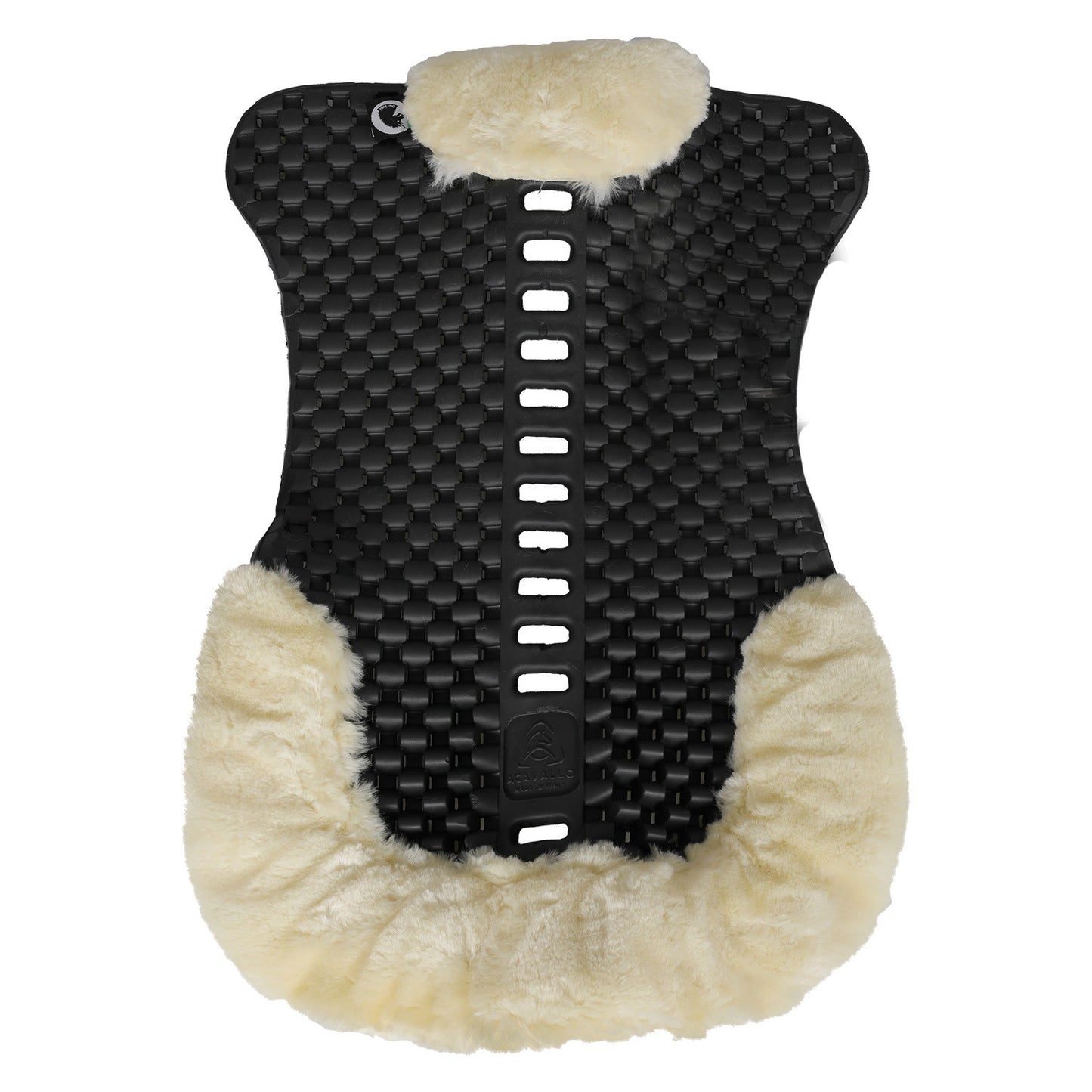 Compensador pluma-FS respira-FS recorte eva alza trasera Acavallo - Eco-Wool Natural