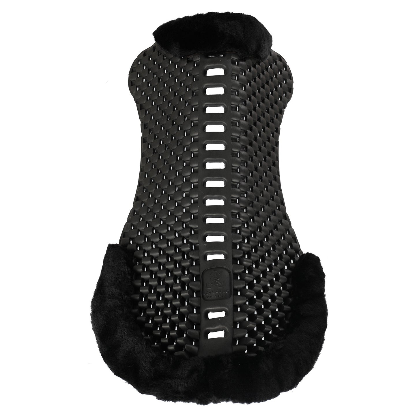 Compensador pluma-FS respira-FS recorte eva alza trasera Acavallo - Eco-Wool Black