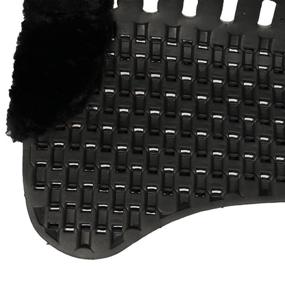 Compensador pluma-FS respira-FS recorte eva alza trasera Acavallo - Eco-Wool Black