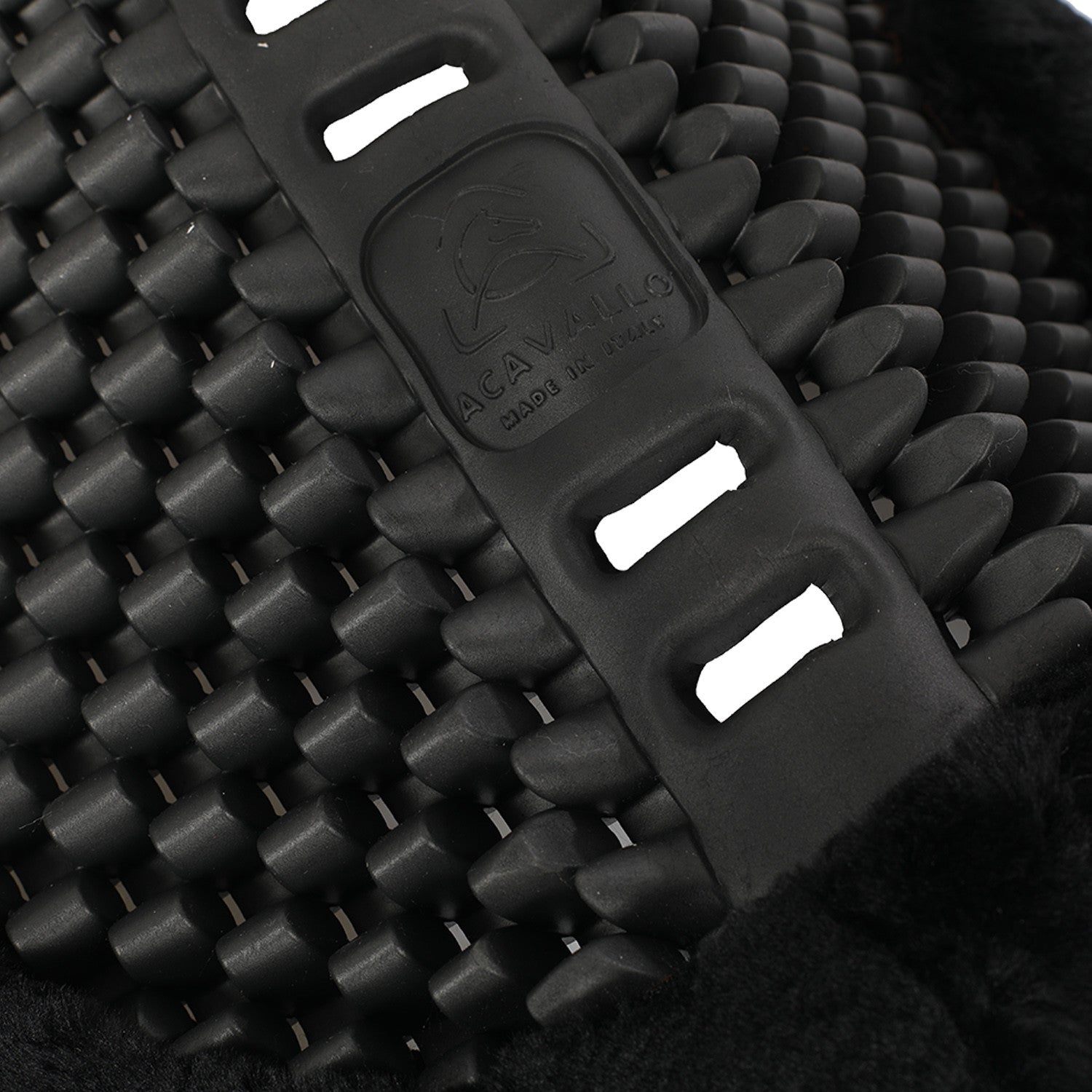 Compensador pluma-FS respira-FS recorte eva alza trasera Acavallo - Eco-Wool Black