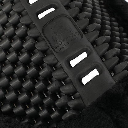 Compensador pluma-FS respira-FS recorte eva alza trasera Acavallo - Eco-Wool Black