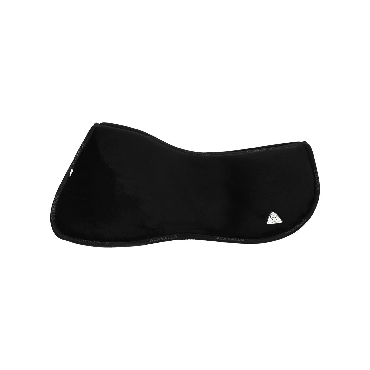 Compensador Mf Hps Cw-Cs gamuza alza delantera Acavallo - Negro