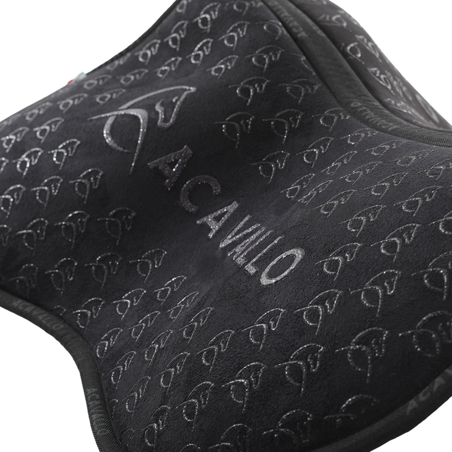 Compensador MF Hps cw-cs gamuza grip silicona flat Acavallo - Negro