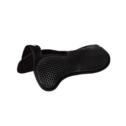 Compensador MF WFS gamuza gel hexagonal alza delantera Acavallo - Negro