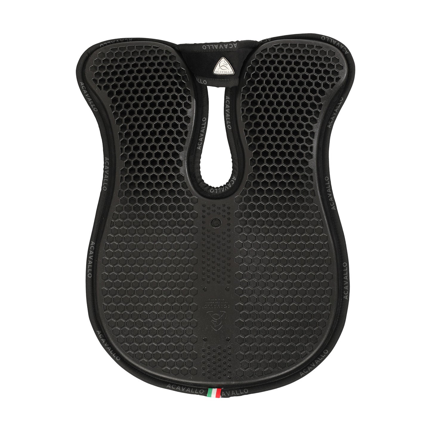 Compensador MF WFS gamuza gel hexagonal alza delantera Acavallo - Negro