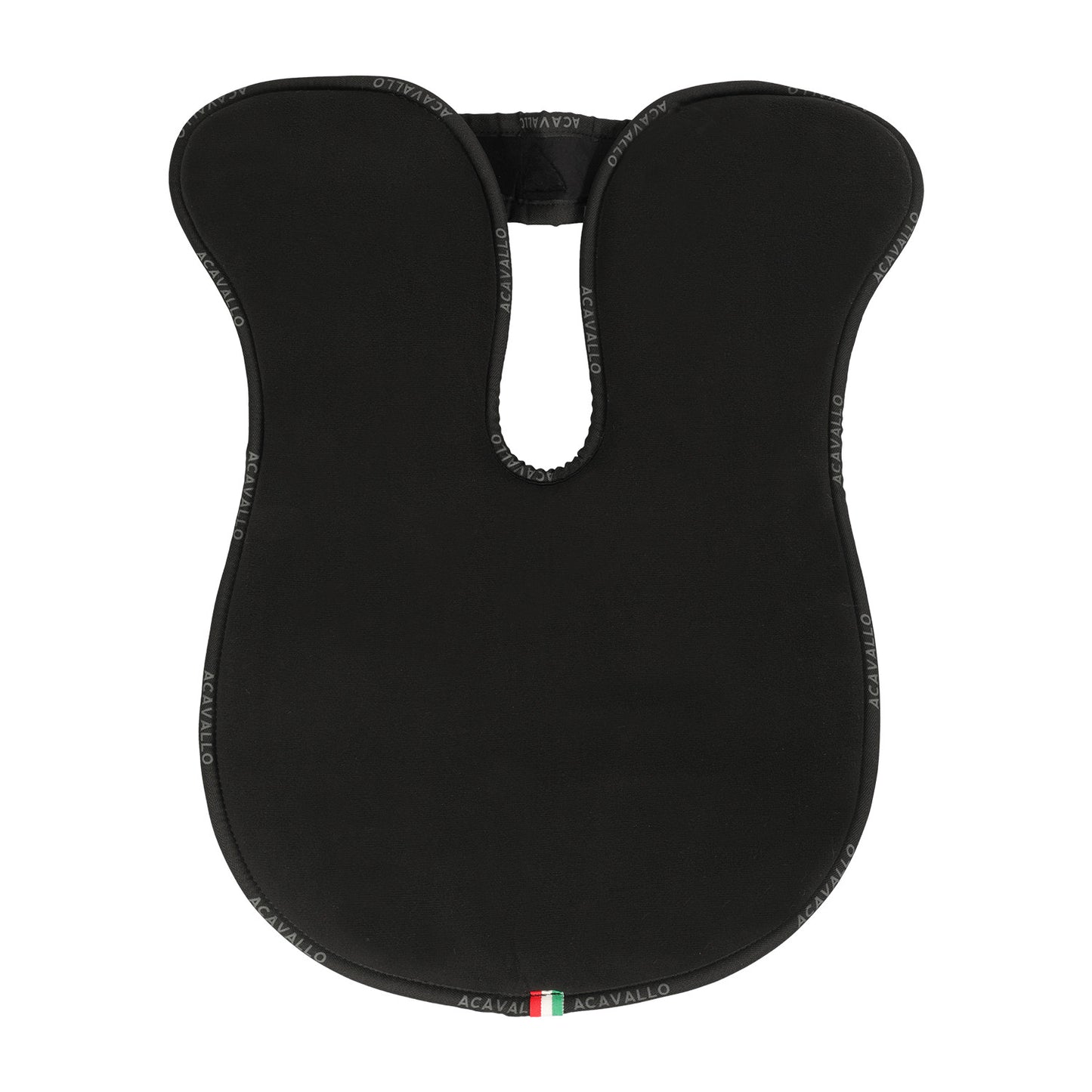 Compensador MF WFS gamuza gel hexagonal alza delantera Acavallo - Negro