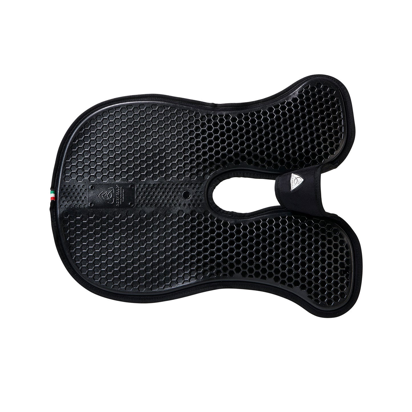 Compensador SP WFS gamuza gel hexagonal alza delantera Acavallo - Negro