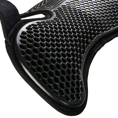 Compensador SP WFS gamuza gel hexagonal alza delantera Acavallo - Negro