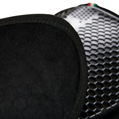 Compensador SP WFS gamuza gel hexagonal alza delantera Acavallo - Negro