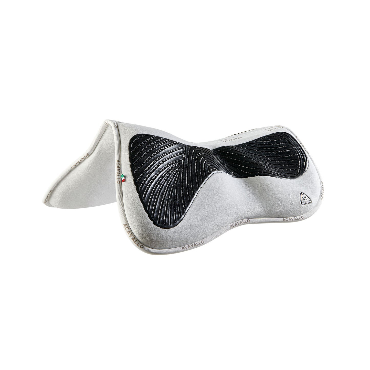 Compensador MF HPS con CW-CS gamuza grip gel flat Acavallo - Blanco