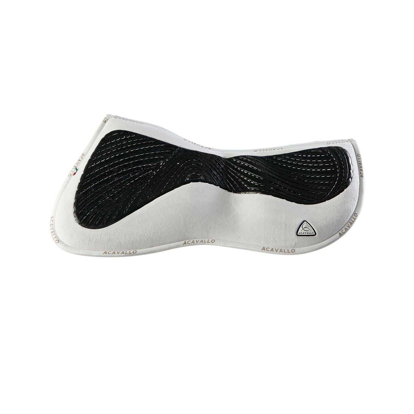 Compensador MF HPS con CW-CS gamuza grip gel flat Acavallo - Blanco