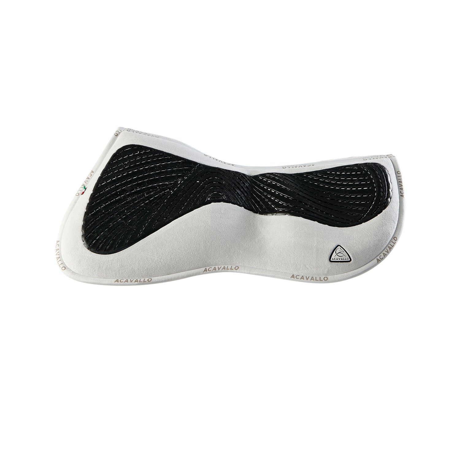 Compensador MF HPS con CW-CS gamuza grip gel flat Acavallo - Blanco