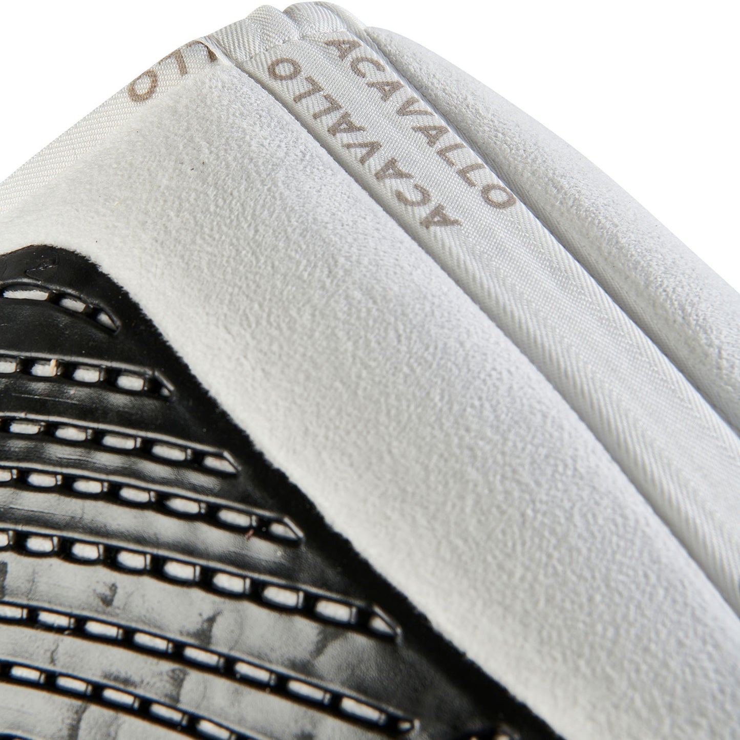 Compensador MF HPS con CW-CS gamuza grip gel flat Acavallo - Blanco