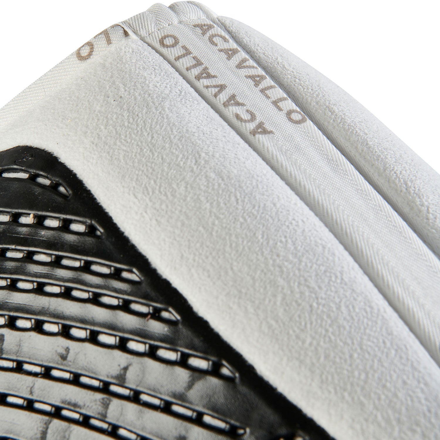 Compensador MF HPS con CW-CS gamuza grip gel flat Acavallo - Blanco