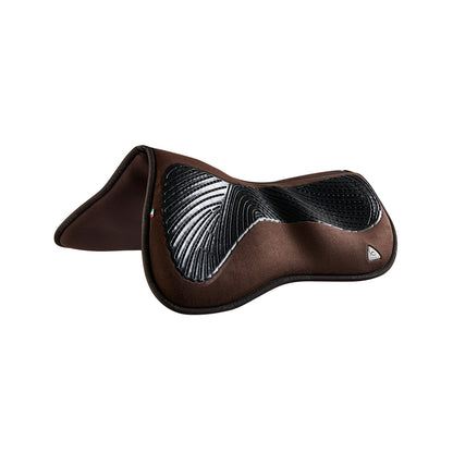 Compensador MF HPS con CW-CS gamuza grip gel flat Acavallo - Marrón