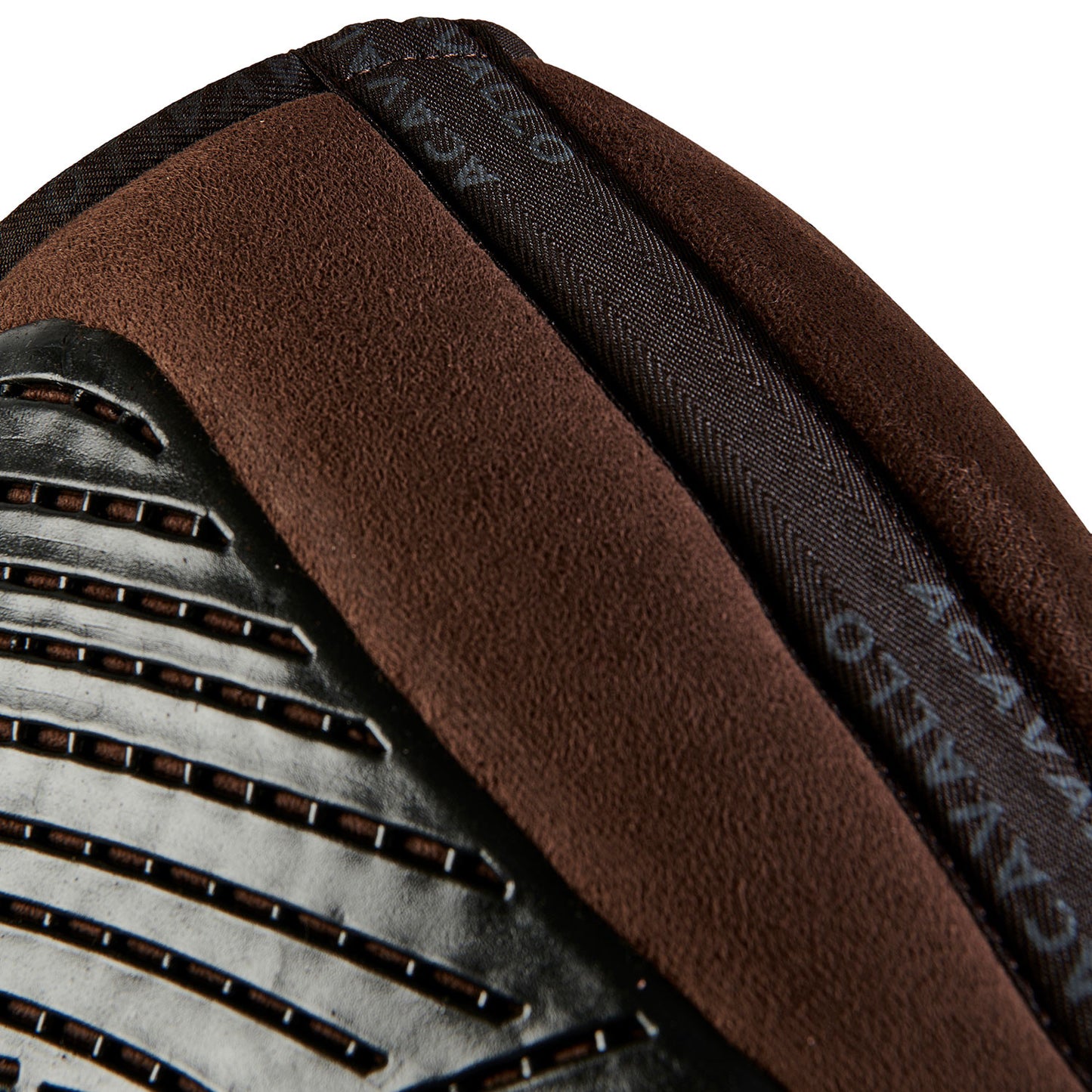 Compensador MF HPS con CW-CS gamuza grip gel flat Acavallo - Marrón