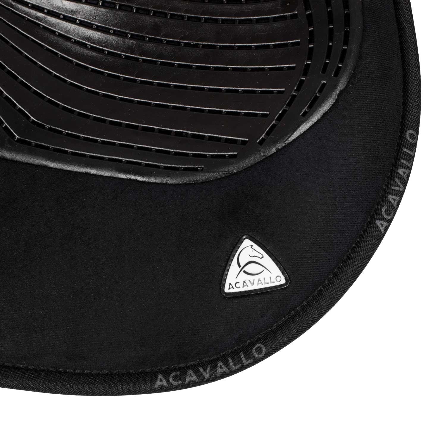 Compensador MF HPS con CW-CS gamuza grip gel flat Acavallo - Negro