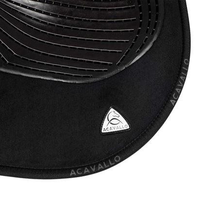 Compensador MF HPS con CW-CS gamuza grip gel flat Acavallo - Negro