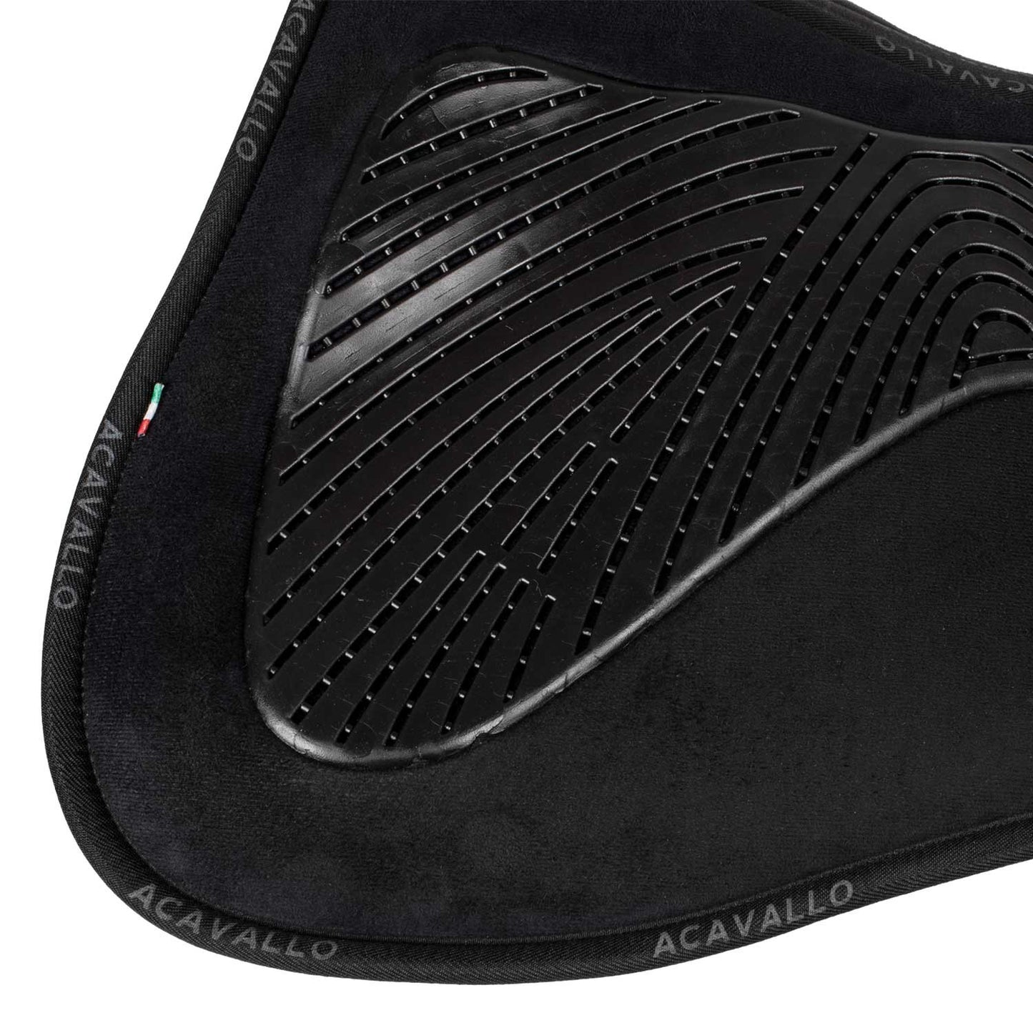 Compensador MF HPS con CW-CS gamuza grip gel flat Acavallo - Negro